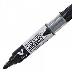 Marcador Pizarra Punta Redonda V Board negro