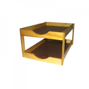 Bandeja Madera Vicar Doble Terciado <font color="red"; size= "2"><sup> (Disponible solo en Punta Arenas)<sup></font>