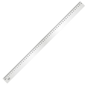 Regla Plástica Biselada Hand 50cm