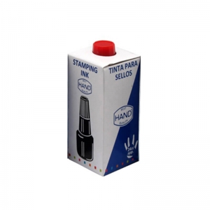 Tinta Tampon Hand Rojo 24cc<font color="red"; size= "2"><sup> (SA)<sup></font>
