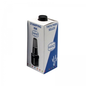 Tinta Tampon Hand Negra 24cc  <font color="red"; size= "2"><sup> (Disponible Solo en Punta Arenas)<sup></font>