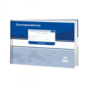 Libro Correspondencia Buho 1/2 Oficio 100hjs