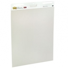 Papelógrafo Autoadhesivo Post-it Color blanco 30 hojas 63.5 cm. x 77.5 cm.
