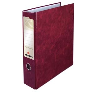 Archivador Rhein Oficio Ancho Burdeo <font color="red"; size= "2"><sup> (Disponible solo en Punta Arenas)<sup></font>