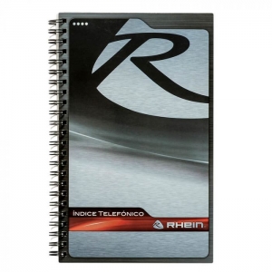 Libreta Rhein Índice Telefónico Espiral	<font color="red"; size= "2"><sup> (SA)<sup></font>