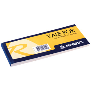 Talonario Rhein VALE POR 100hj <font color="red"; size= "2"><sup> (SA)<sup></font>