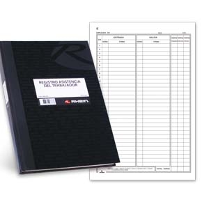 Libro Asistencia Rhein 100hjs <font color="red"; size= "2"><sup> (Solo en Punta Arenas)<sup></font>