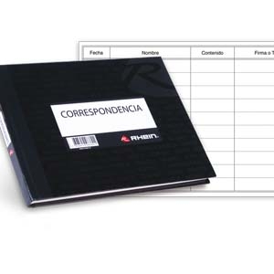 Libro Correspondencia Rhein 100hj <font color="red"; size= "2"><sup> (Disponible solo en Punta Arenas)<sup></font>