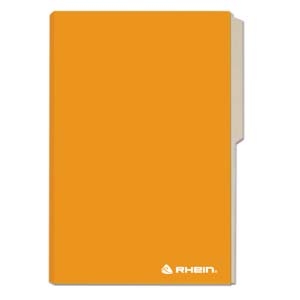 Carpeta Rhein Oficio Cartulina Naranja  <font color="red"; size= "2"><sup> (Disponible Solo en Punta Arenas)<sup></font>