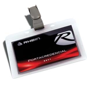 Portacredencial Rhein C/Miniclip <font color="red"; size= "2"><sup> (Disponible solo en Punta Arenas)<sup></font>