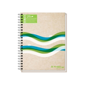 Cuaderno Rhein Green 1/2 Oficio Matemática 5mm 120hj