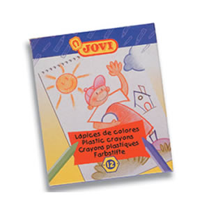 Lápices de Cera Jovi Hexágonal 12un<font color="red"; size= "2"><sup> (SA)<sup></font>
