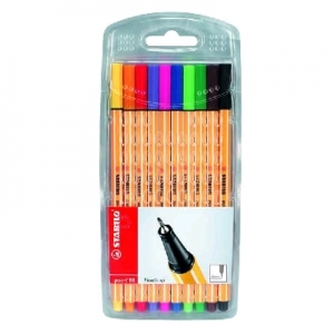 Set 10 Marcador Stabilo Point Color Surtido
