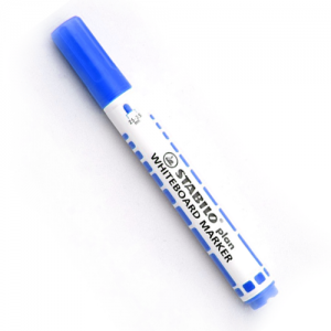 Marcador Stabilo Pizarra Punta Redonda Azul<font color="red"; size= "2"><sup> (SA)<sup></font>