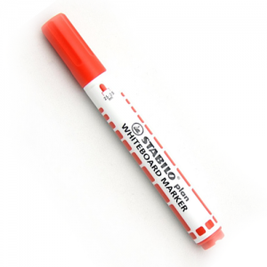 Marcador Pizarra Stabilo Pta Redonda Rojo<font color="red"; size= "2"><sup> (SA)<sup></font>