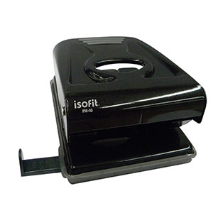 Perforadora Metálica Isofit PM-40 (40 Hojas)  <font color="red"; size= "2"><sup> (Disponible solo en Punta Arenas)<sup></font>