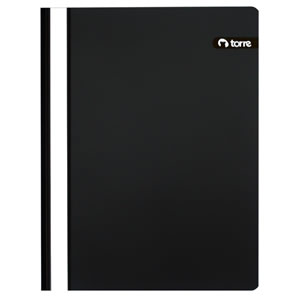 Carpeta Torre Plastic File Carta Negra<font color="red"; size= "2"><sup> (SA)<sup></font>