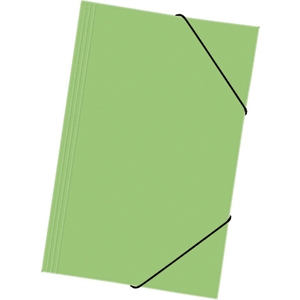 Carpeta Buho con Elástico Verde Claro