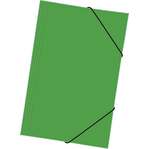 Carpeta Buho con Elástico Verde Oscuro