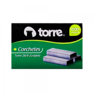 Corchete Torre 26/6 caja 1000un