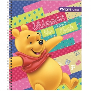 Cuaderno Universitario Torre Clásico Disney Pooh 7mm 100hj<font color="red"; size= "2"><sup> (SA)<sup></font>