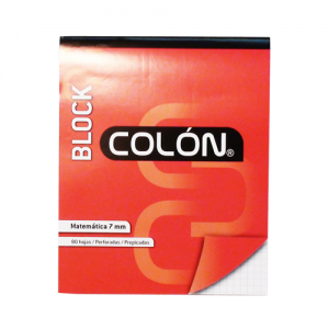 Block Apunte Colón Carta Composición 80hj  <font color="red"; size= "2"><sup> (Disponible desde I - IX )<sup></font><font color="red"; size= "2"><sup> (SA)<sup></font>