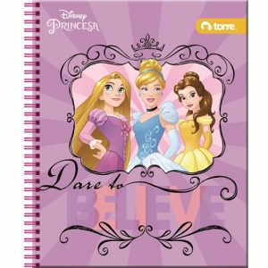 Cuaderno Universitario Torre Clásico Princesas 7mm 100hj