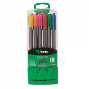 Lápiz Torre Fineliners 12 Colores