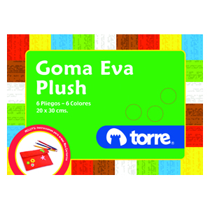 Carpeta Goma Eva Texturada Torre Imagia