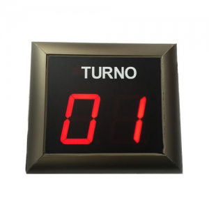 Turno Matic Pantalla 2 Digitos 1 Pulsador