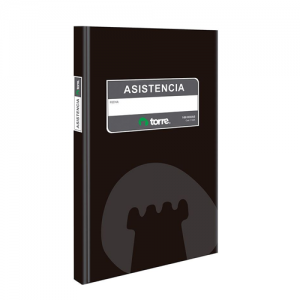 Libro Asistencia Torre AT-500 100 hjs <font color="red"; size= "2"><sup> (Disponible solo en Punta Arenas)<sup></font>