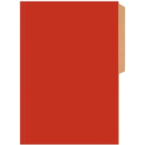 Carpeta Cartulina Buho Oficio Roja<font color="red"; size= "2"><sup> (SA)<sup></font>