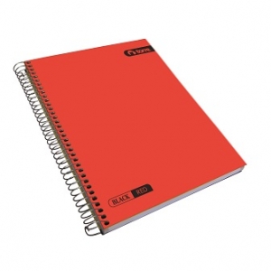 Cuaderno Torre Top Black 7mm 150 hjs