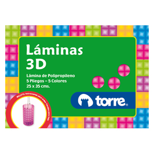 Carpeta Lámina 3D Torre Imagia <font color="red"; size= "2"><sup> (SA)<sup></font>