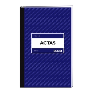 Libro Acta Auca 100hj