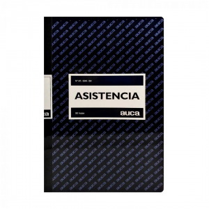 Libro Asistencia Auca 50hj