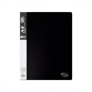 Carpeta Adix A4 40 Funda Negra  <font color="red"; size= "2"><sup> (SA)<sup></font>