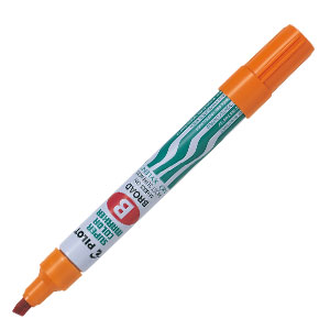 Marcador Permanente Pilot Punta Biselada Naranja<font color="red"; size= "2"><sup> (SA)<sup></font>