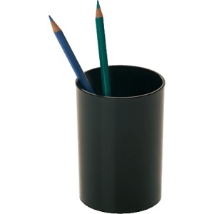 Porta Lápiz Adix Plástico Negro  <font color="red"; size= "2"><sup> (Disponible Solo en Punta Arenas)<sup></font>