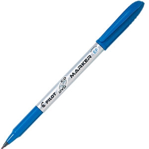 Marcador CD Pilot Extra Fine 2.0 Azul