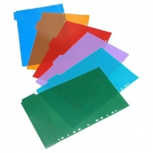 Separador Datazone A4 Plástico Color (10 Unidades)<font color="red"; size= "2"><sup> (SA)<sup></font>