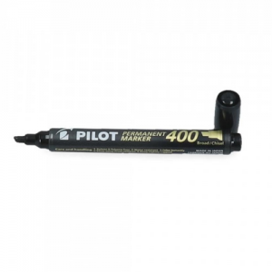 Marcador Permanente Pilot Biselado Negro Desechable <font color="red"; size= "2"><sup> (SA)<sup></font>