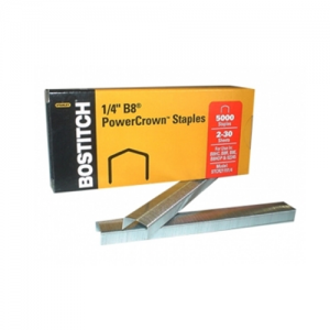 Corchete Bostitch B8 1/4  <font color="red"; size= "2"><sup> (Disponible desde I - IX Región )<sup></font><font color="red"; size= "2"><sup> (SA)<sup></font>
