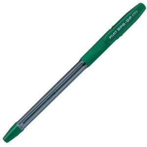 Lápiz Pasta Pilot Bps Grip 1.0 Verde<font color="red"; size= "2"><sup> (SA)<sup></font>