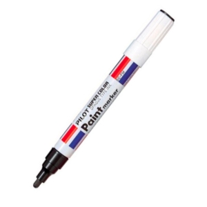 Marcador Paint Pilot Metal Medio 2.0 Negro<font color="red"; size= "2"><sup> (SA)<sup></font>