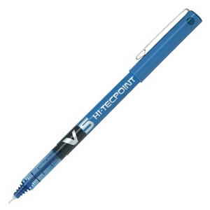 Lápiz Tinta Pilot Hi-Tecpoint V5 Azul<font color="red"; size= "2"><sup> (Disponible Solo en Punta Arenas)<sup></font>