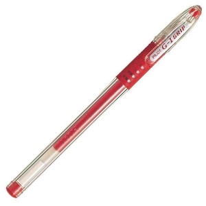 Lápiz Tinta Gel Pilot G-1 Grip 0.7 Rojo  <font color="red"; size= "2"><sup> (Disponible Solo en Punta Arenas)<sup></font>