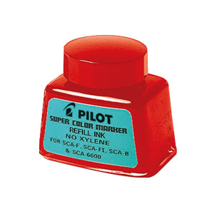 Tinta para Marcador Permanente Pilot Roja 30cc<font color="red"; size= "2"><sup> (SA)<sup></font>
