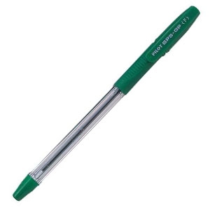 Lápiz Pasta Pilot Bps Grip 0.7 Verde<font color="red"; size= "2"><sup> (SA)<sup></font>