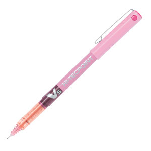 Lápiz Tinta Pilot Hi-Tecpoint V5 Rosado